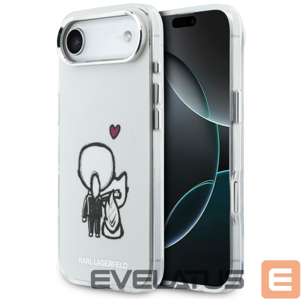 Other goods Karl Lagerfeld Karl Lagerfeld Karl & Choupette Back MagSafe Case for iPhone Air - Clear