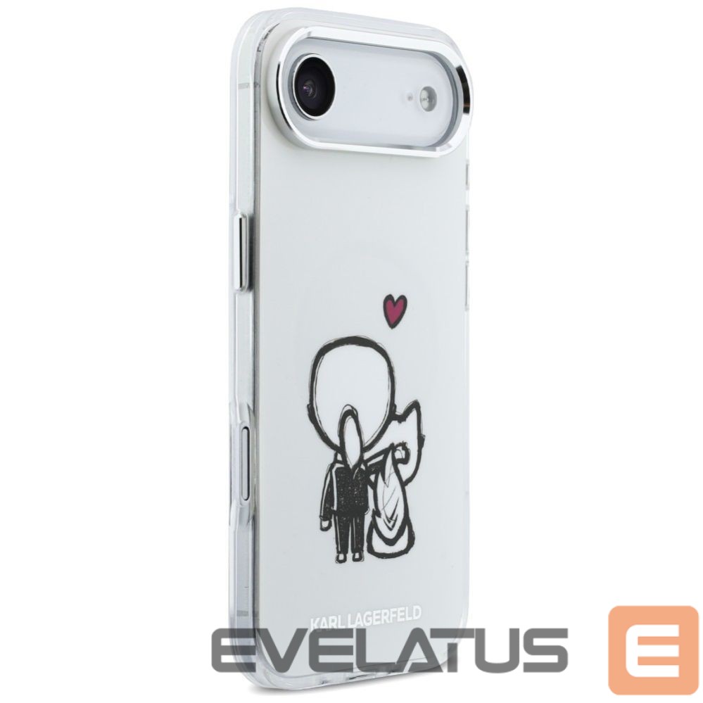 Other goods Karl Lagerfeld Karl Lagerfeld Karl & Choupette Back MagSafe Case for iPhone Air - Clear