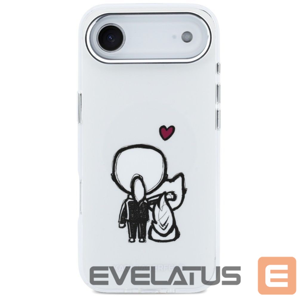 Other goods Karl Lagerfeld Karl Lagerfeld Karl & Choupette Back MagSafe Case for iPhone Air - Clear