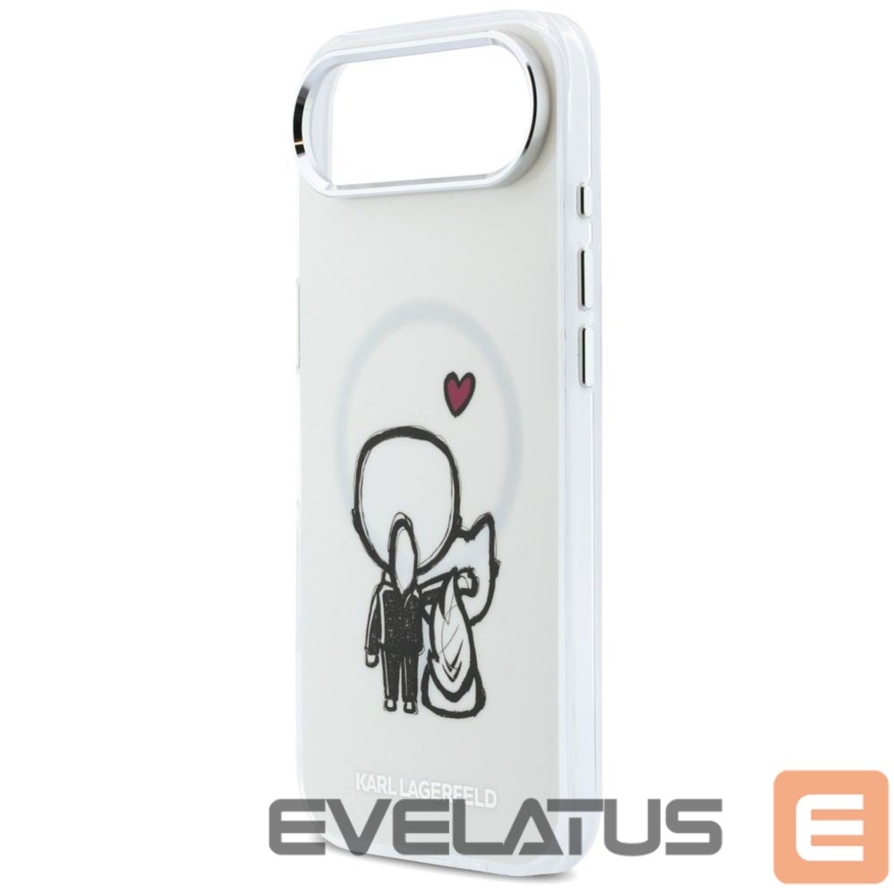 Other goods Karl Lagerfeld Karl Lagerfeld Karl & Choupette Back MagSafe Case for iPhone Air - Clear