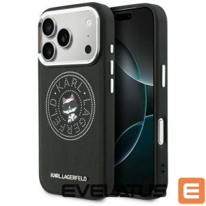 Kitos prekės Karl Lagerfeld  Karl Lagerfeld Point & Choupette Sketch MagSafe Case for iPhone 17 Pro Max - Black 