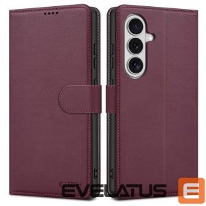 Muud kaubad Tech-Protect  Tech-Protect Wallet Case for Samsung Galaxy S26 - Burgundy 