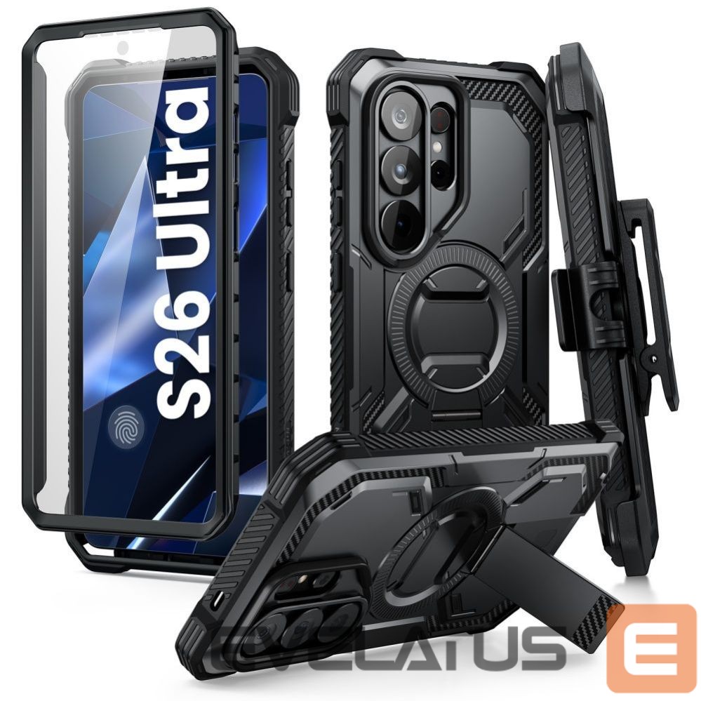 Muud kaubad Supcase Supcase iBlason ArmorBox Clip Mag MagSafe Case for Samsung Galaxy S26 Ultra - Black