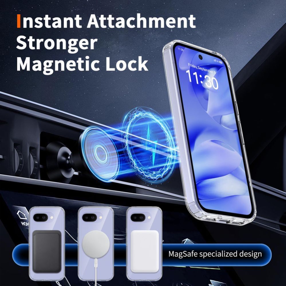 Other goods Tech-Protect Tech-Protect FlexAir Hybrid MagSafe Case for Google Pixel 10A - Clear