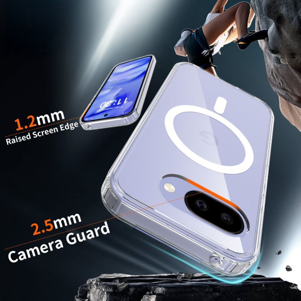 Other goods Tech-Protect Tech-Protect FlexAir Hybrid MagSafe Case for Google Pixel 10A - Clear