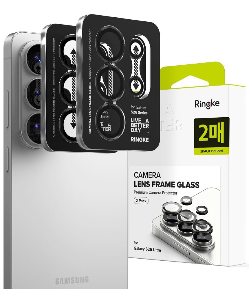 Other goods Ringke Ringke Camera Frame Protector 2-Pack for Samsung Galaxy S26 Ultra - Black