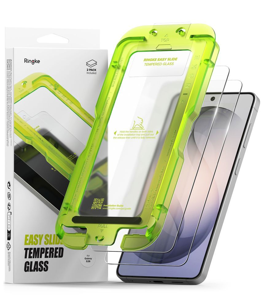 Other goods Ringke Ringke Easy Slide 2-Pack Tempered Glass for Samsung Galaxy S26