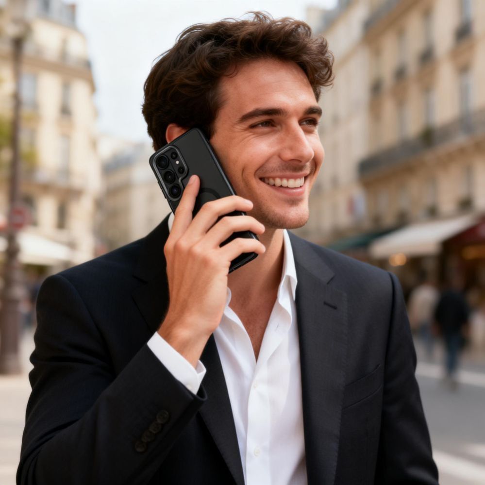 Other goods Tech-Protect Tech-Protect Magmat MagSafe Case for Samsung Galaxy S26 Ultra - Transparent Black