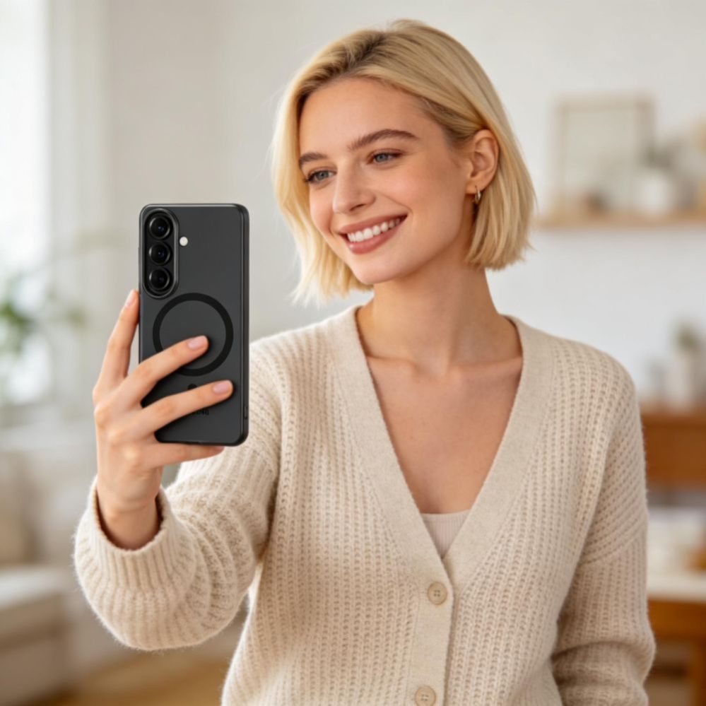 Другие товары Tech-Protect Tech-Protect MagSlim MagSafe Case for Samsung Galaxy S26 - Matte Black