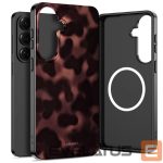 Muud kaubad Tech-Protect  Tech-Protect Lamano MagSafe Case for Samsung Galaxy S26 - Brown and Black 