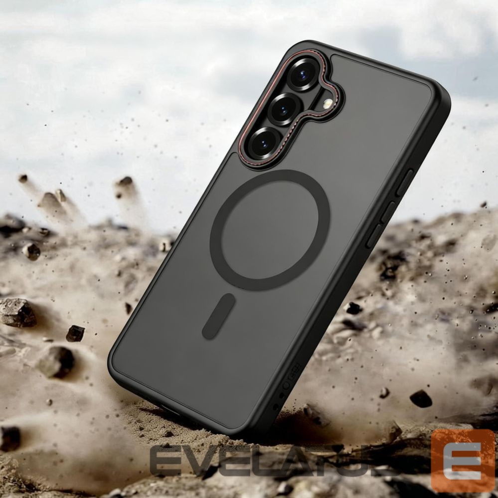 Muud kaubad Tech-Protect Tech-Protect MagCam MagSafe Case for Samsung Galaxy S26 - Black and Red