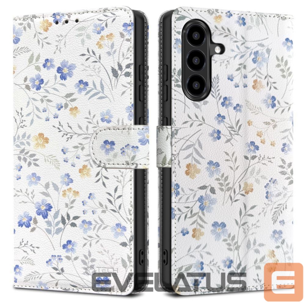 Other goods Tech-Protect Tech-Protect Wallet Case for Samsung Galaxy A57 5G - Colorful Flowers