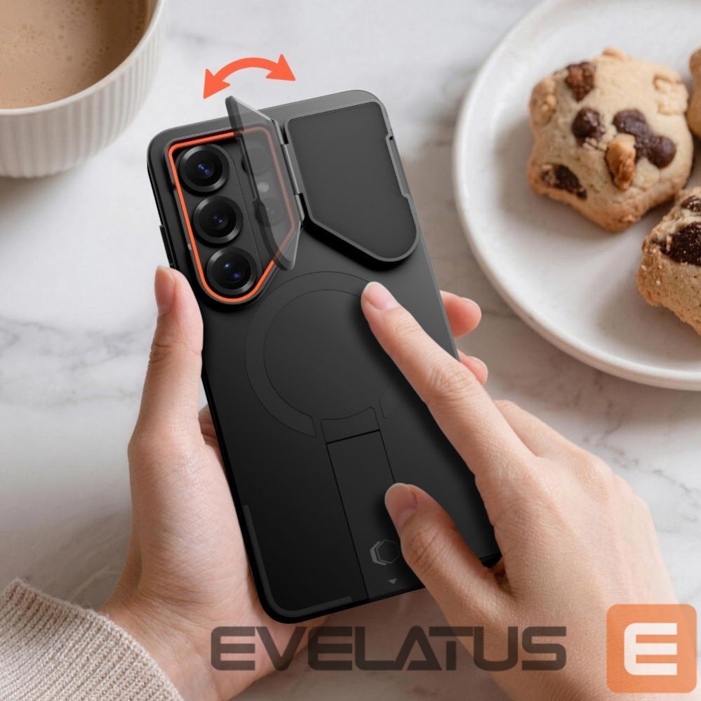 Other goods Tech-Protect Tech-Protect Kevlar Aura MagSafe Case for Samsung Galaxy S26 Ultra - Black and Orange