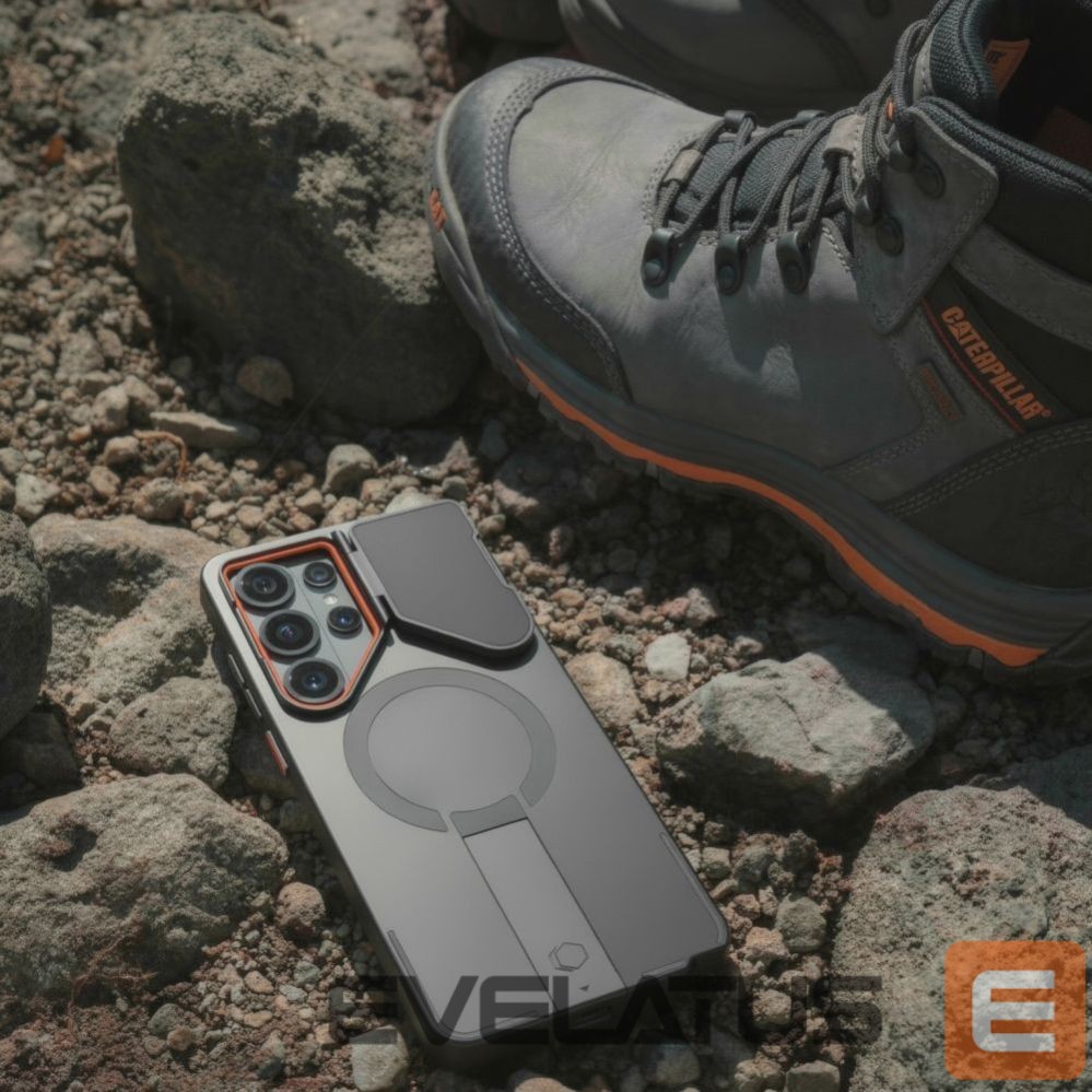 Other goods Tech-Protect Tech-Protect Kevlar Aura MagSafe Case for Samsung Galaxy S26 Ultra - Black and Orange