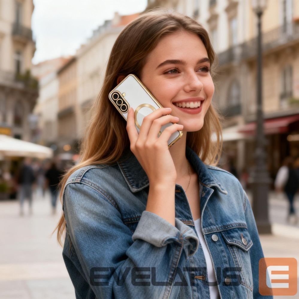 Muud kaubad Tech-Protect Tech-Protect MagFlex MagSafe Case for Samsung Galaxy A57 5G - Transparent Gold