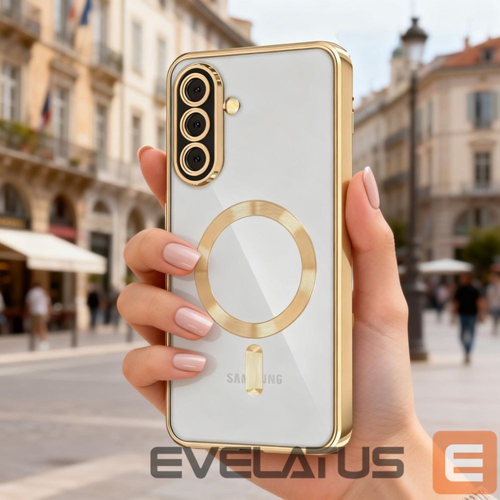 Muud kaubad Tech-Protect Tech-Protect MagFlex MagSafe Case for Samsung Galaxy A57 5G - Transparent Gold