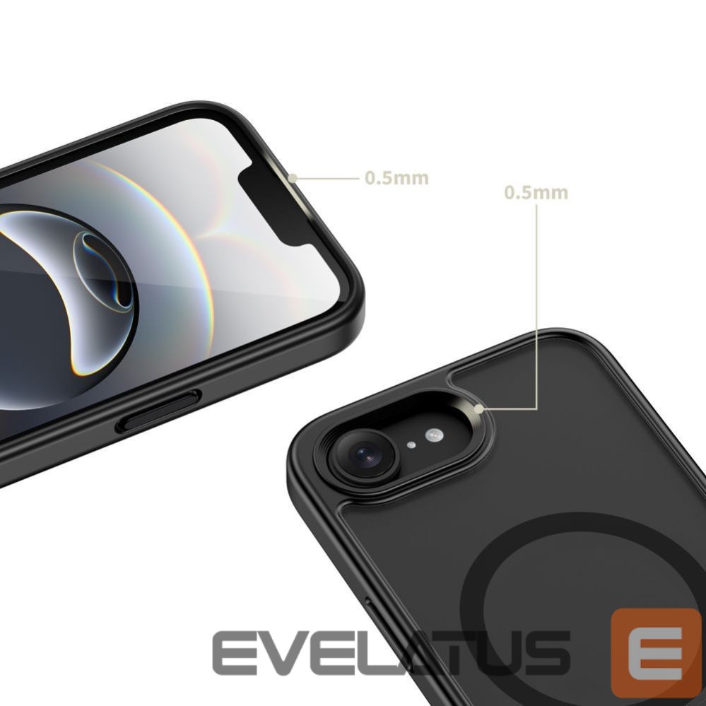 Другие товары Tech-Protect Tech-Protect MagRack MagSafe Case for iPhone 16E / 17E - Black