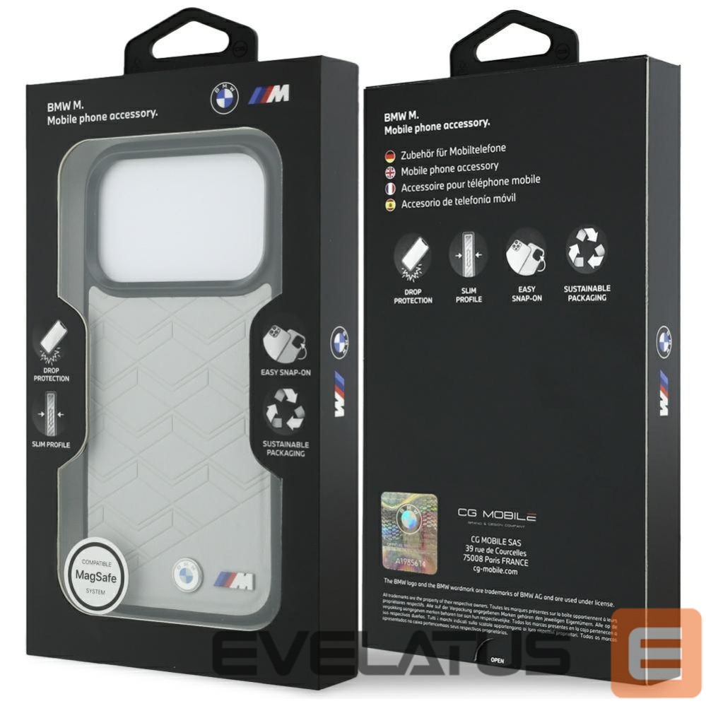Другие товары BMW BMW M Shape Logo MagSafe Case for iPhone 17 Pro Gray