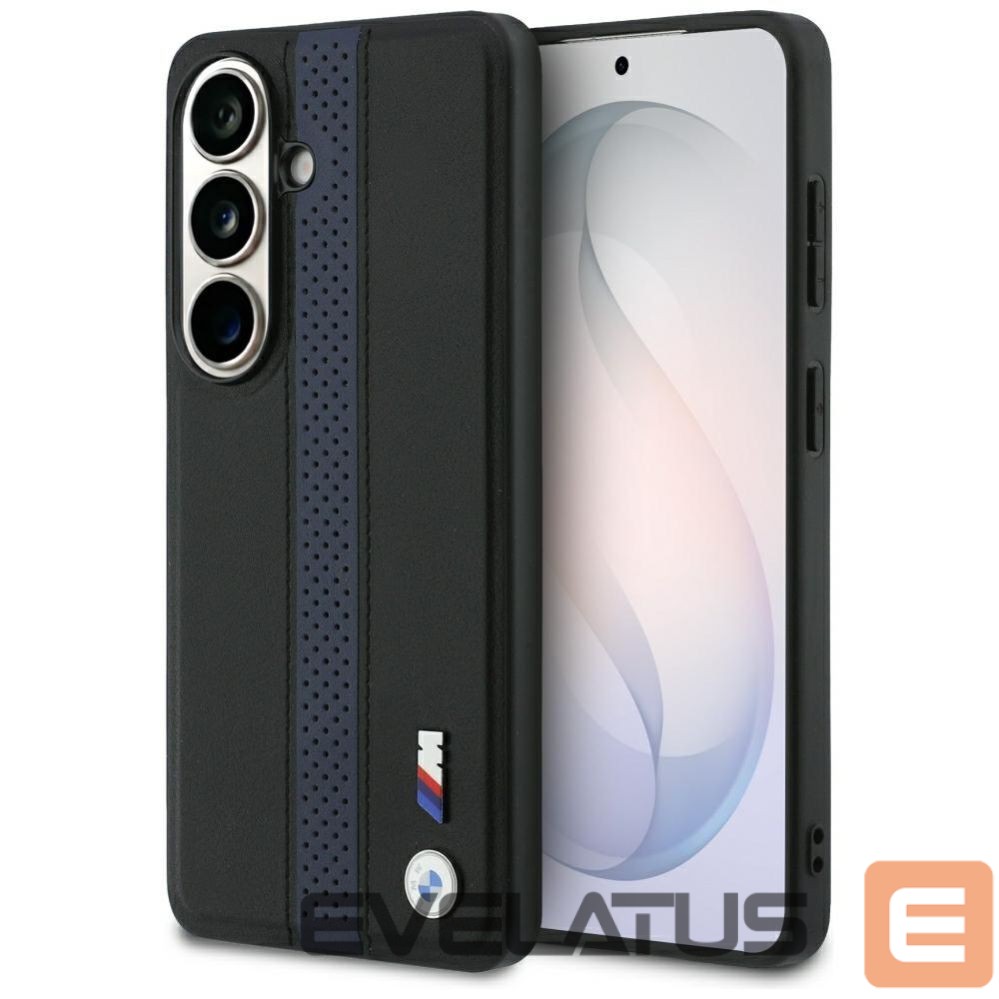 Muud kaubad BMW BMW Perforated Stripe Logo MagSafe Case for Samsung Galaxy S26 - Blue