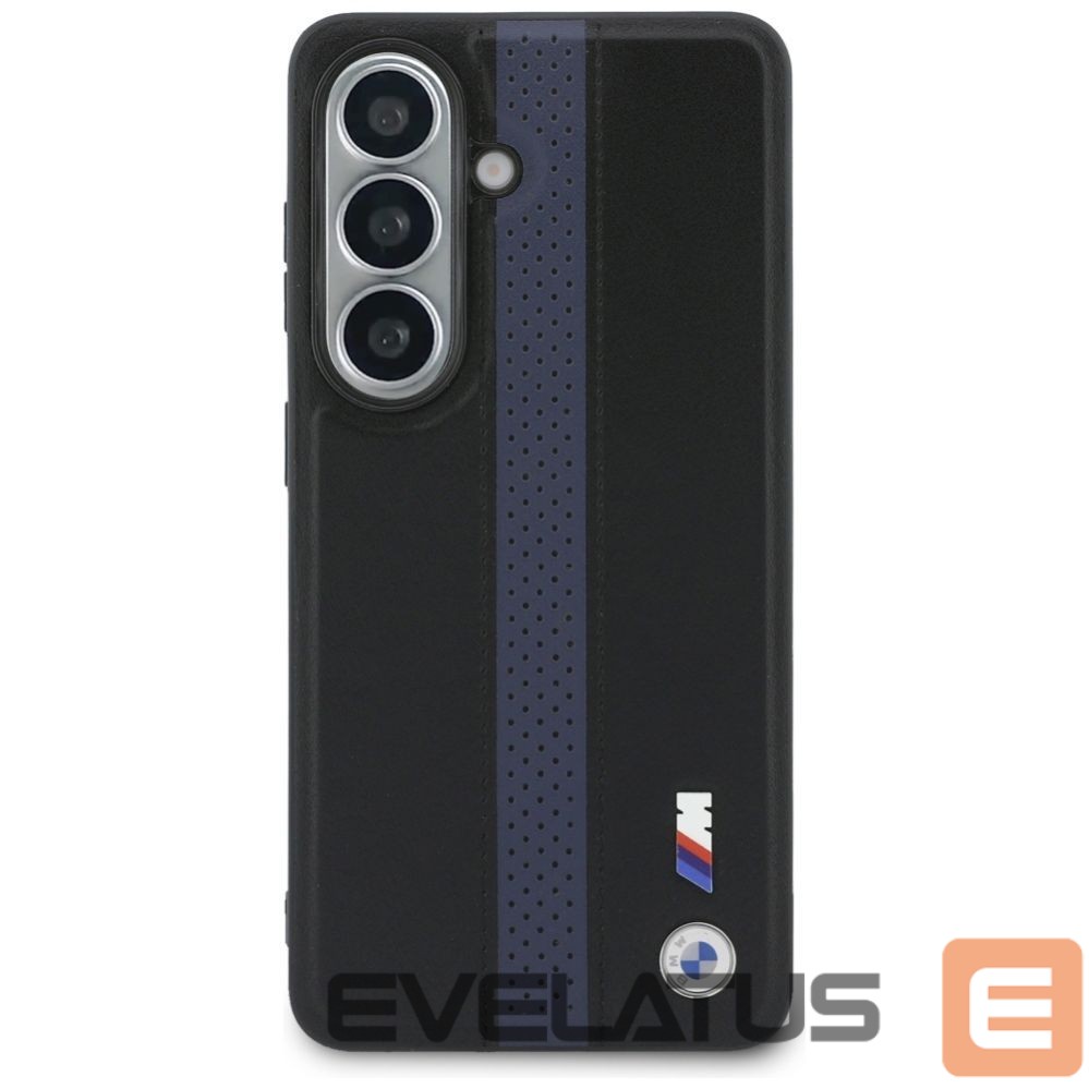 Muud kaubad BMW BMW Perforated Stripe Logo MagSafe Case for Samsung Galaxy S26 - Blue