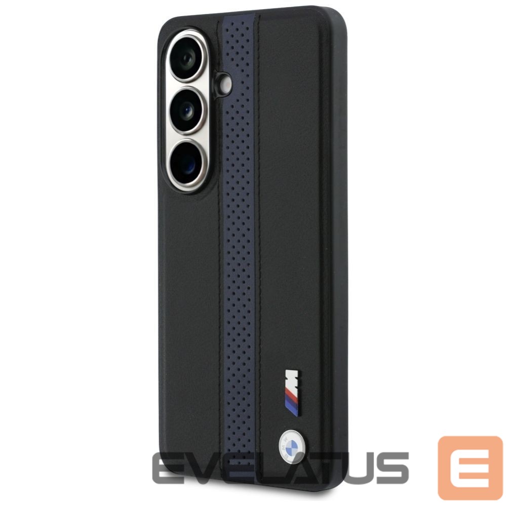 Muud kaubad BMW BMW Perforated Stripe Logo MagSafe Case for Samsung Galaxy S26 - Blue