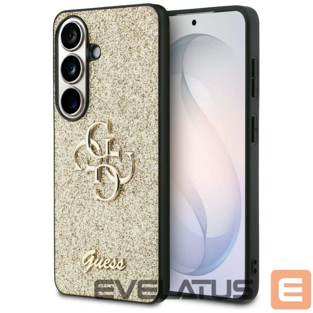 Muud kaubad Guess Guess Fixed Glitter Big 4G Metal Logo case for Samsung Galaxy S26 - gold