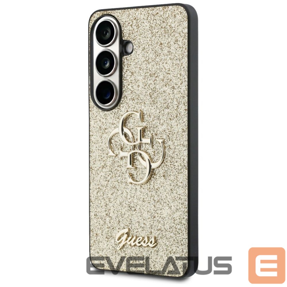 Muud kaubad Guess Guess Fixed Glitter Big 4G Metal Logo case for Samsung Galaxy S26 - gold
