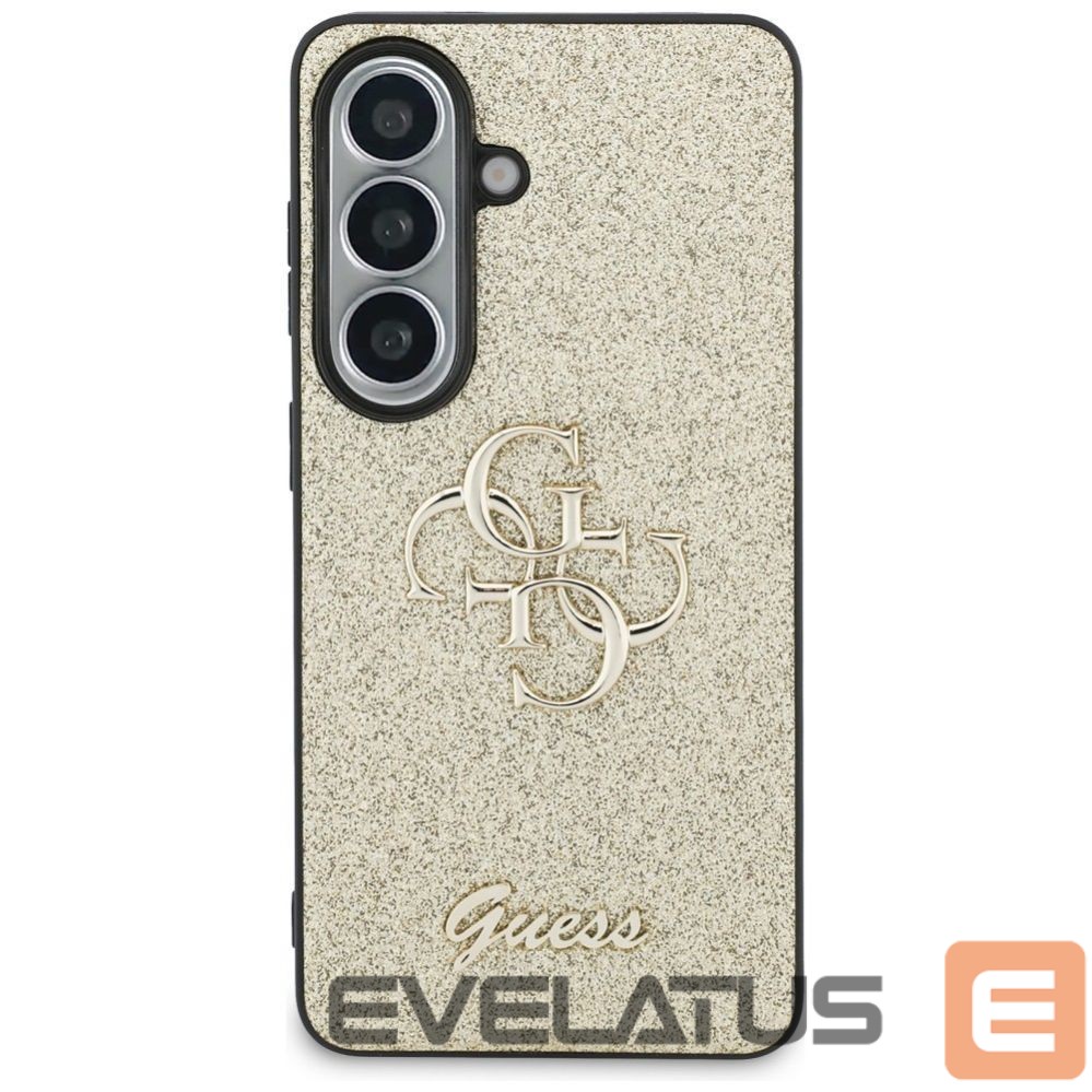 Muud kaubad Guess Guess Fixed Glitter Big 4G Metal Logo case for Samsung Galaxy S26 - gold