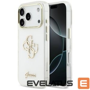 Other goods Guess  Guess IML 4G Script Metal Case for iPhone 17 Pro Max - White 
