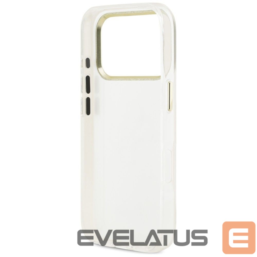 Muud kaubad Guess Guess IML 4G Script Metal Case for iPhone 17 Pro Max - White