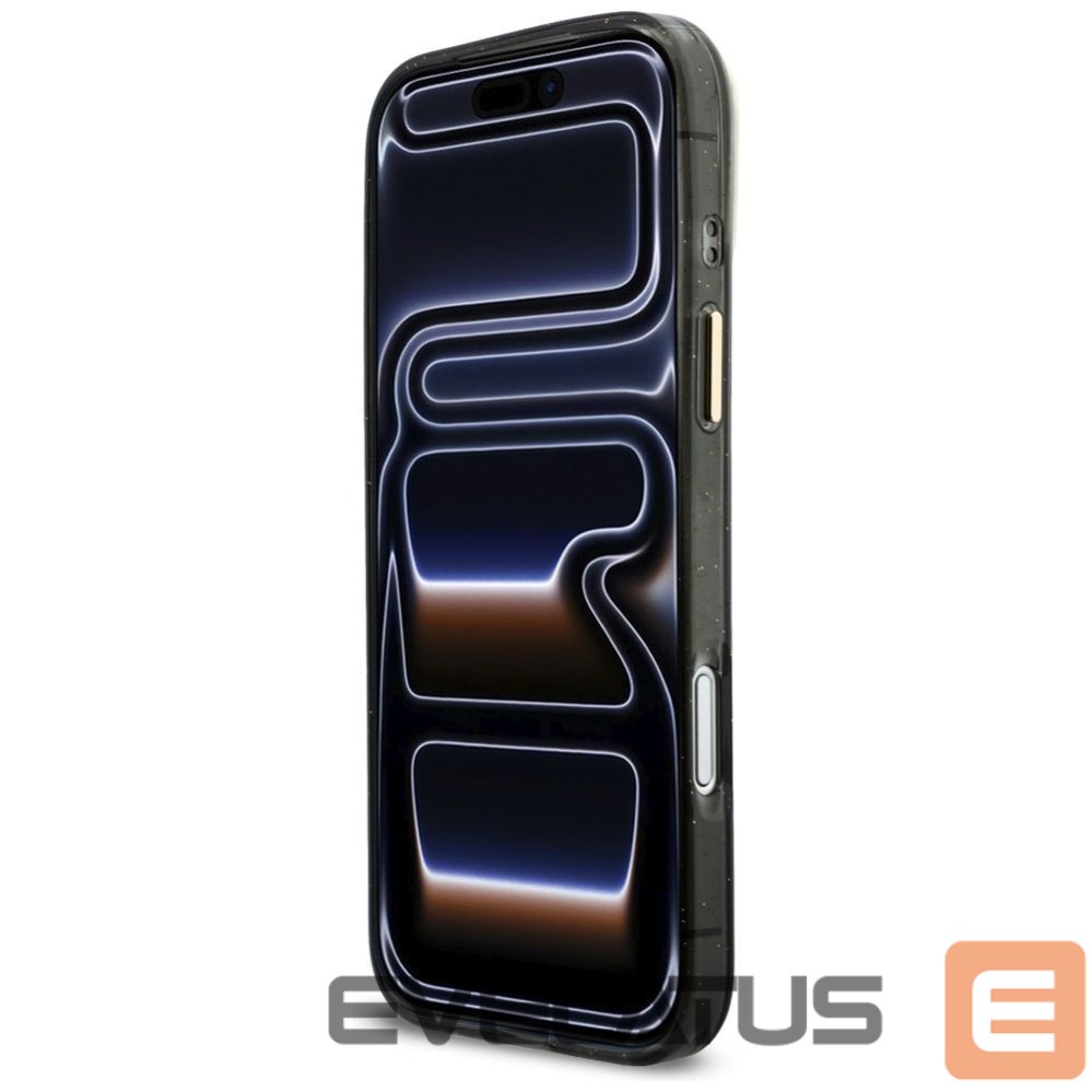 Другие товары Guess Guess IML Glitters Script Strap MagSafe case for iPhone 17 Pro Max - black