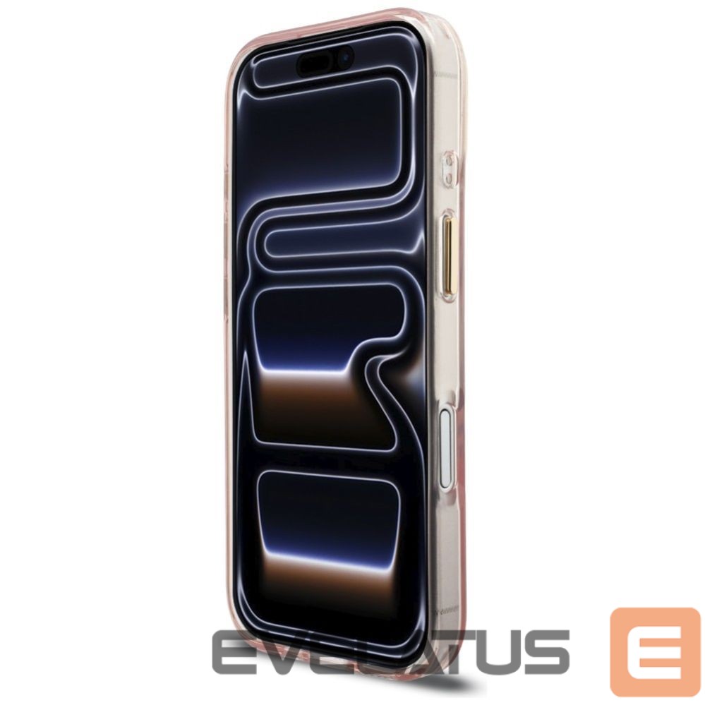 Другие товары Guess Guess IML Script Metal MagSafe Case for iPhone 17 - Pink