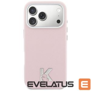 Kitos prekės Karl Lagerfeld  Karl Lagerfeld Karl Head Logo MagSafe Case for iPhone 17 - Pink 