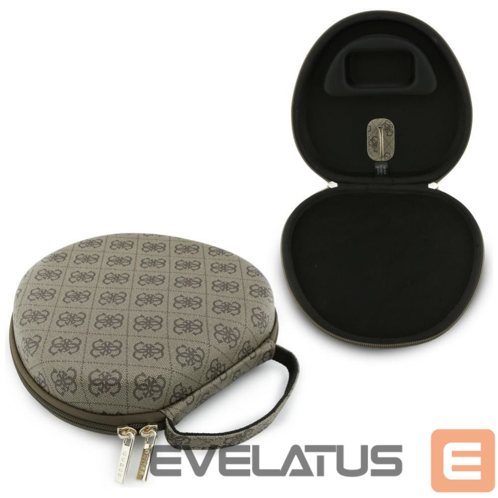Kitos prekės Guess Guess Carry Box headphones case - brown