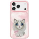 Citas preces Nimmy  Nimmy Big Eyed Pet 2.0 Cat Case for iPhone 17 Pro - Pink 