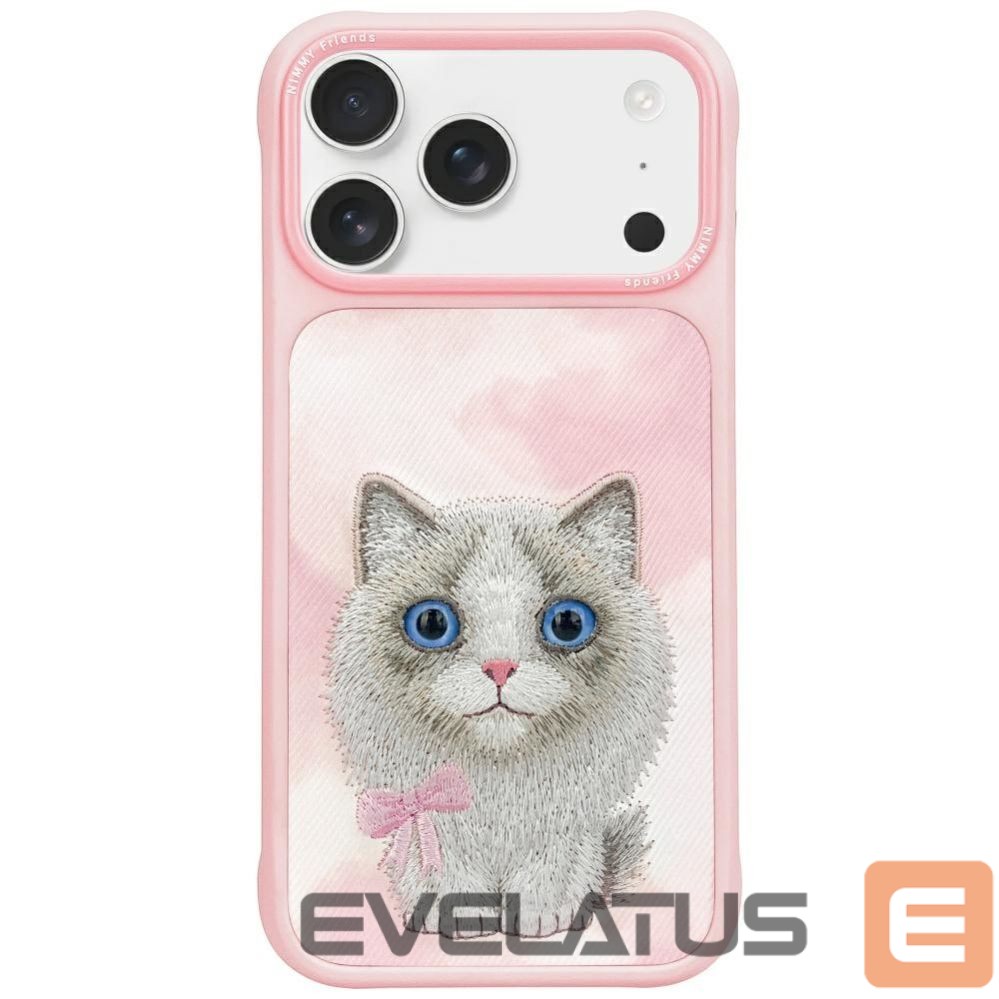 Muud kaubad Nimmy Nimmy Big Eyed Pet 2.0 Cat Case for iPhone 17 Pro - Pink