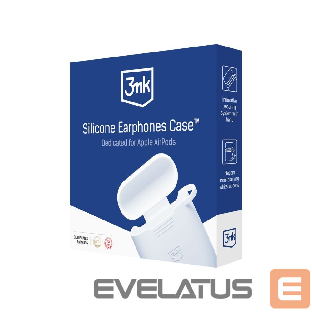 Other goods 3MK Accessories - Apple AirPods 4 - 3mk Silicone AirPods Case White