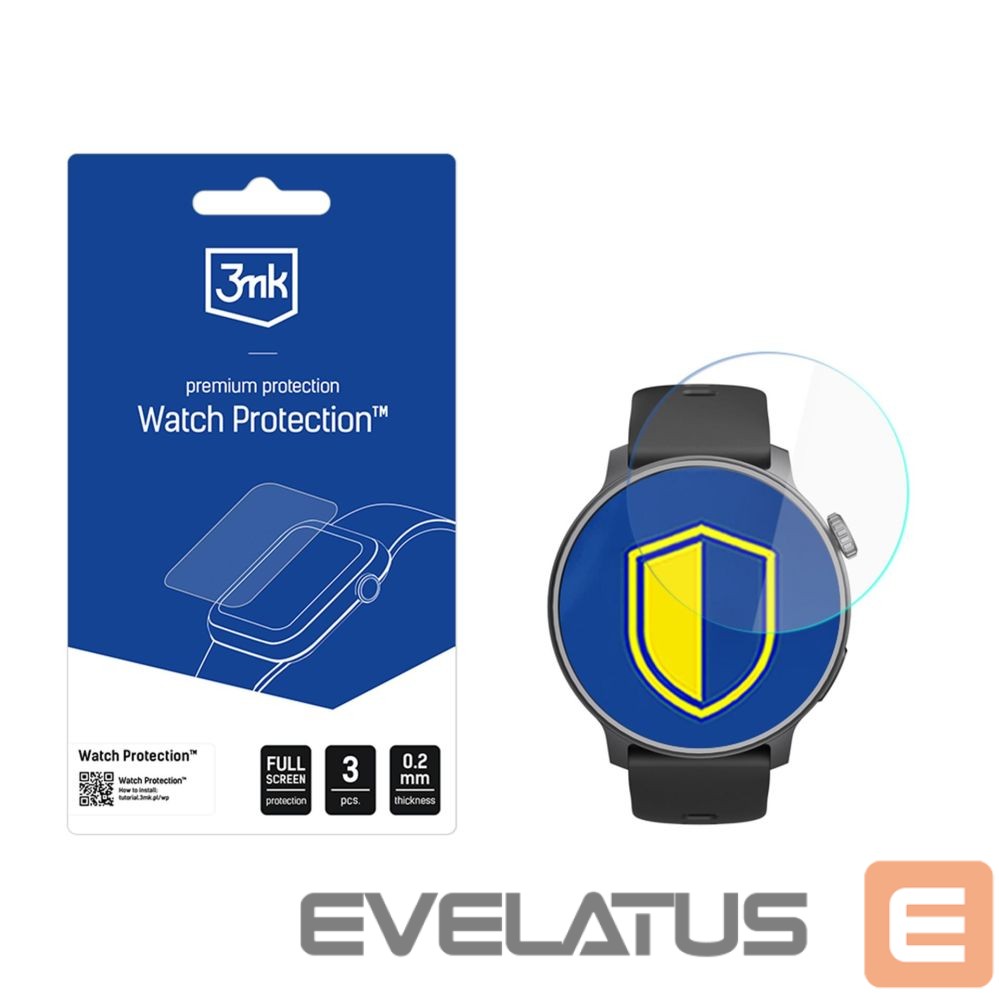 Other goods 3MK 3mk Watch Protection ARC Smartwatch Screen Protector Film for STELIO Activ AI GPS 46mm