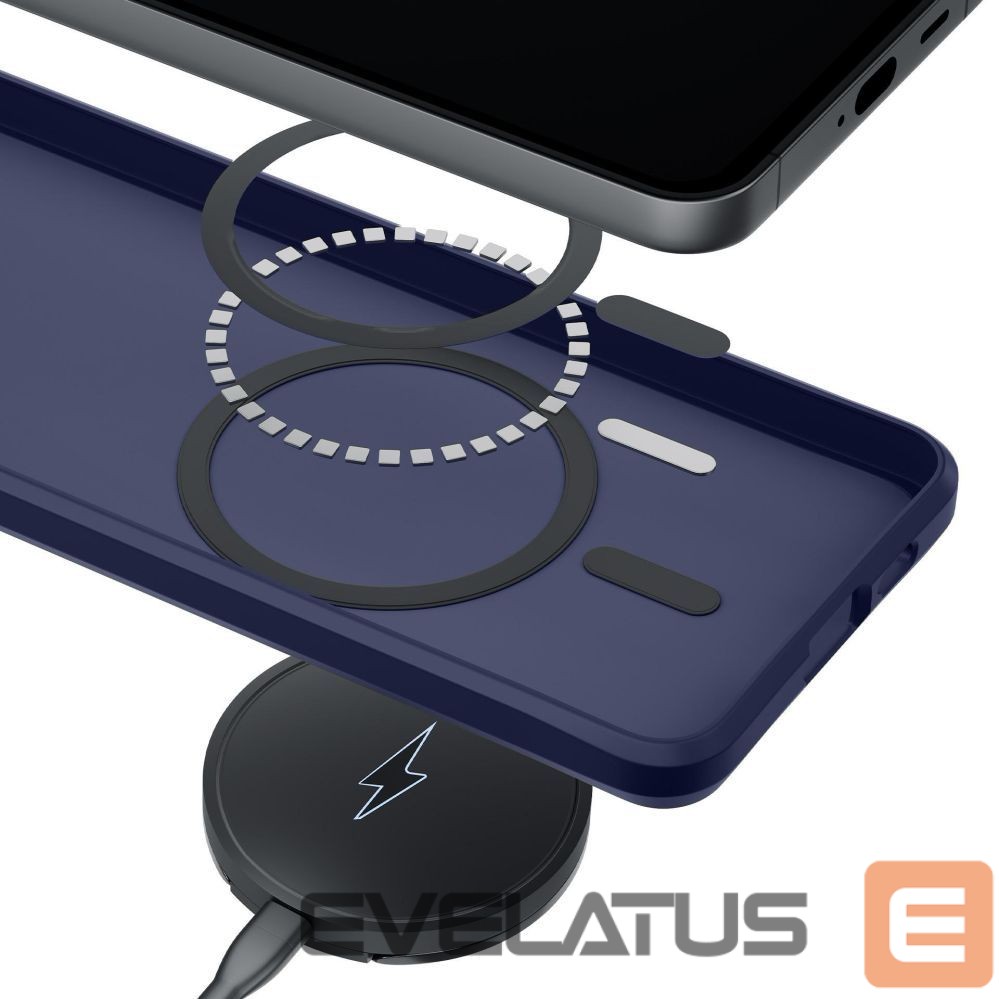 Other goods 3MK 3mk Smoke MagCase for iPhone 16 Pro Max - Blue-Translucent