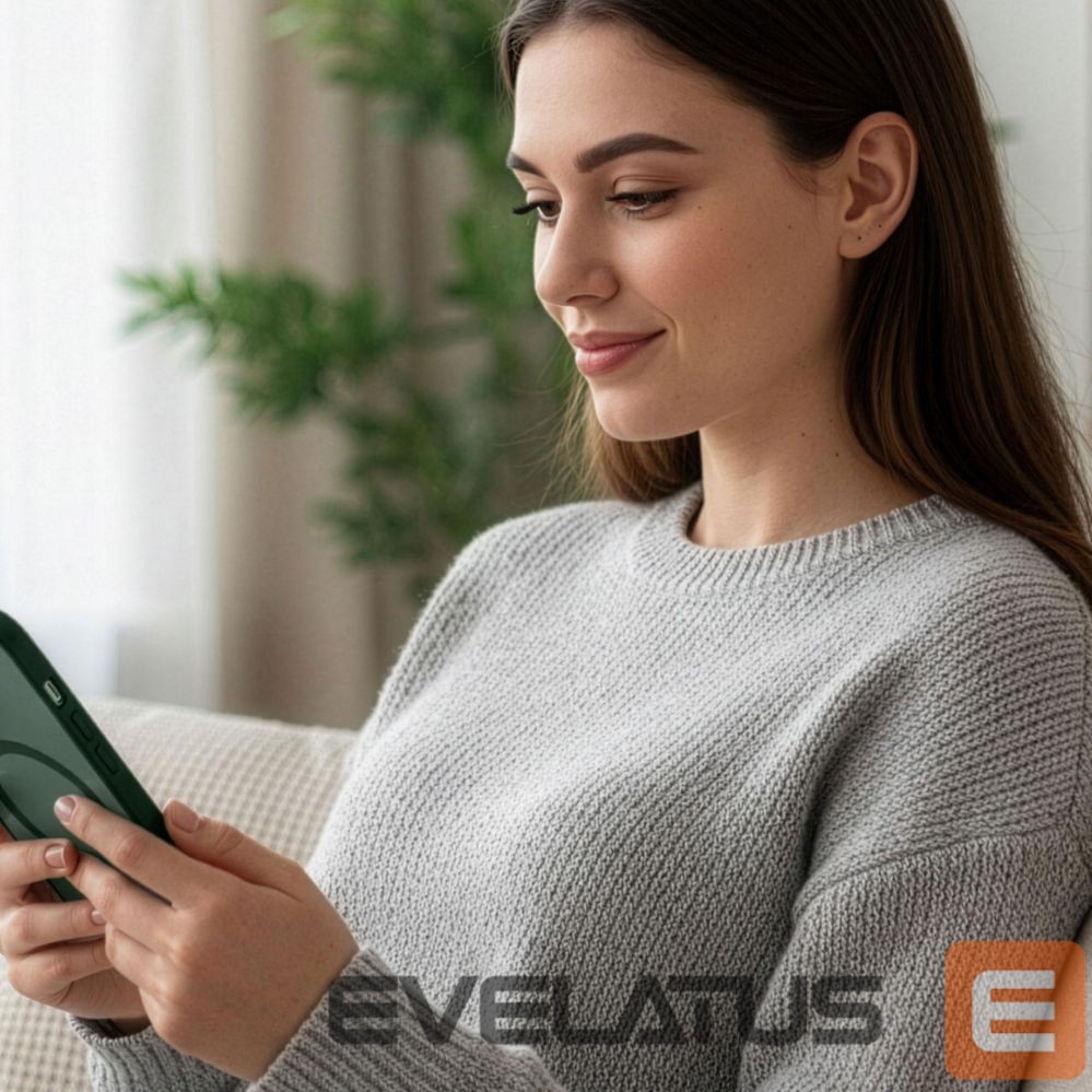 Other goods 3MK 3mk Smoke MagCase for iPhone 16 Pro - Green-Translucent