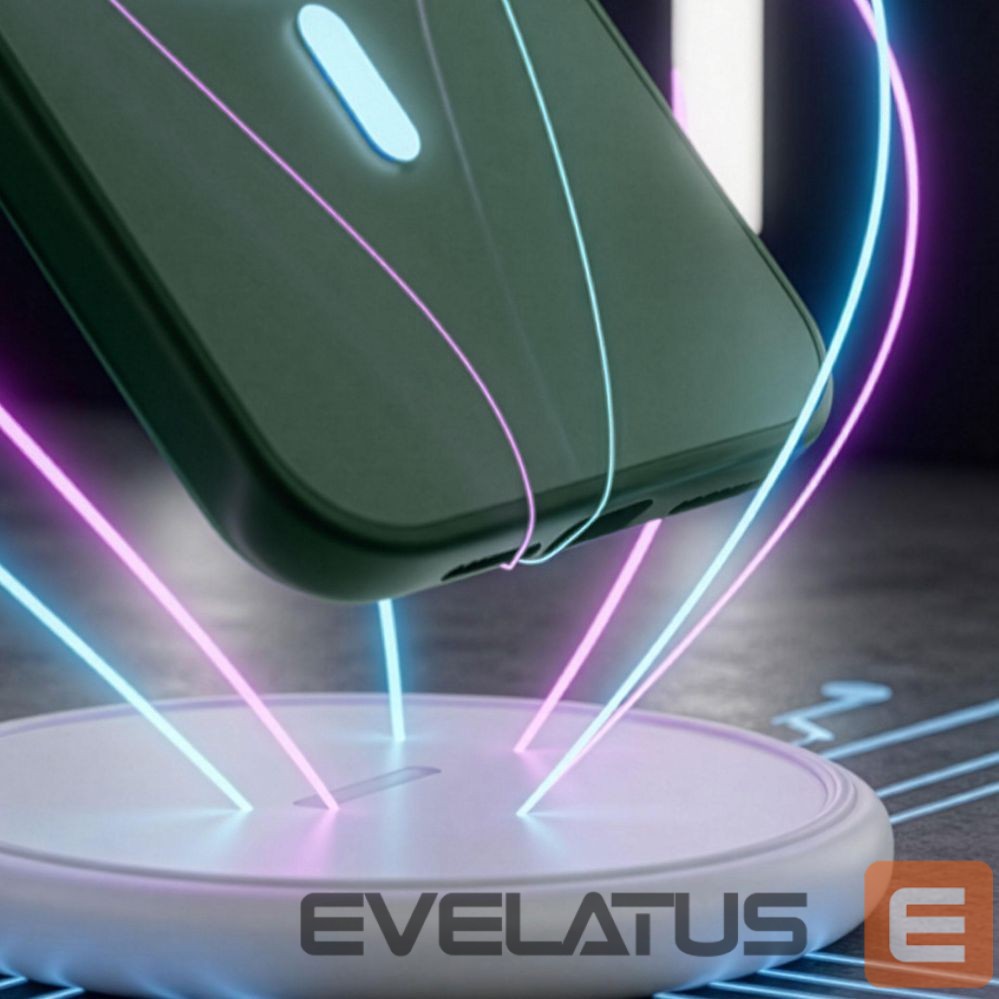 Other goods 3MK 3mk Smoke MagCase for iPhone 16 Pro - Green-Translucent