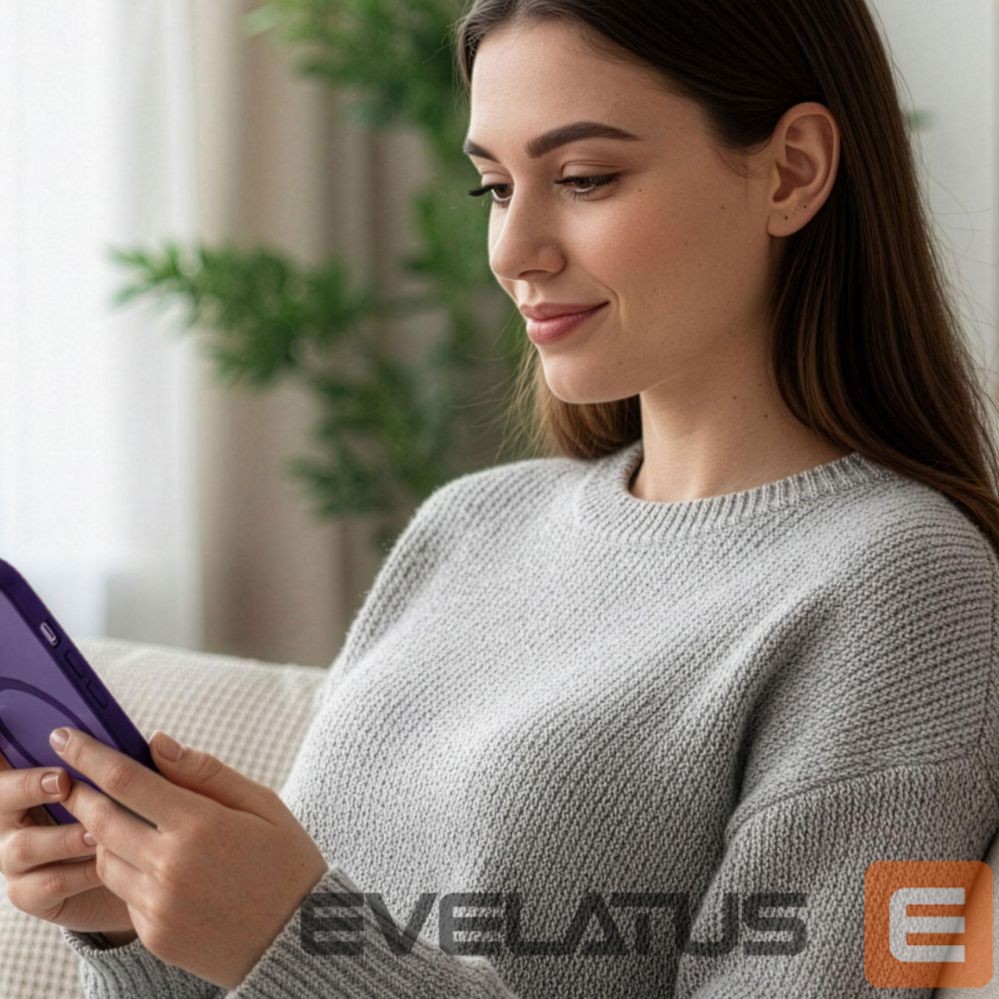 Other goods 3MK 3mk Smoke MagCase for iPhone 16 - purple-translucent