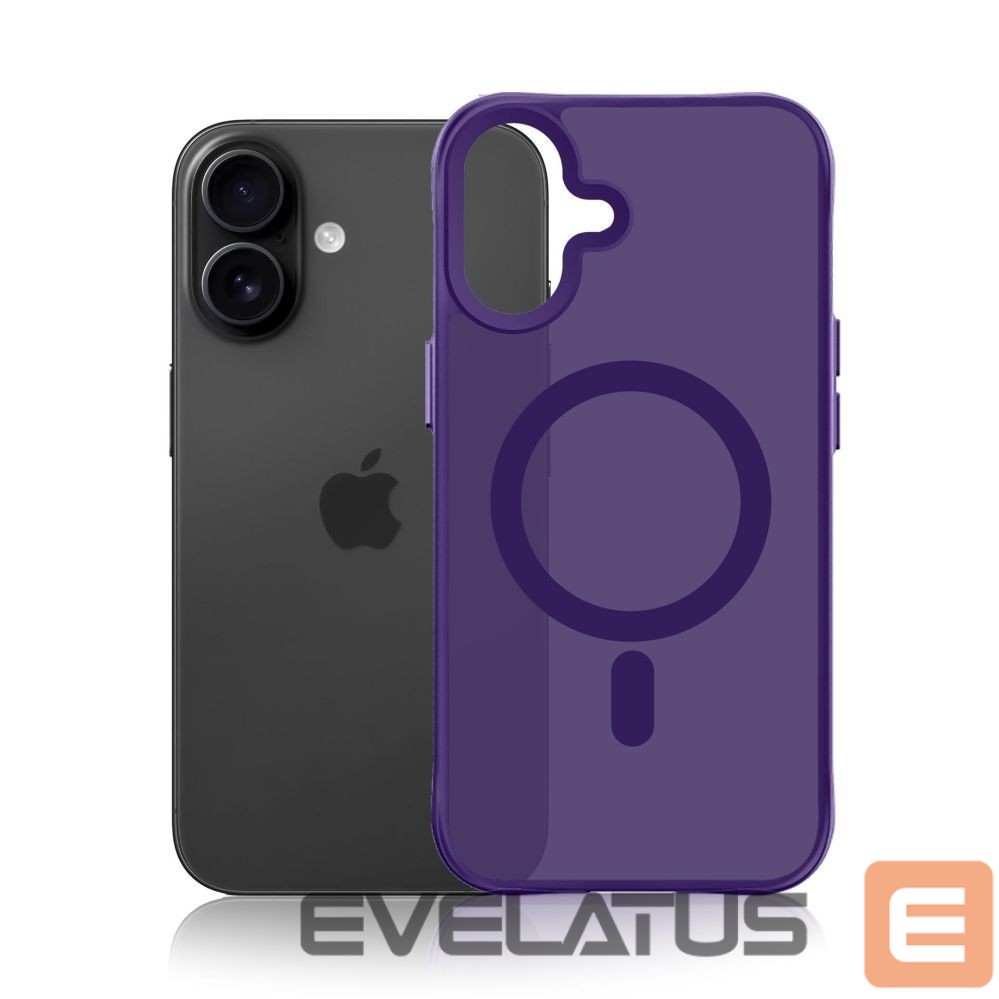 Other goods 3MK 3mk Smoke MagCase for iPhone 16 - purple-translucent