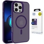 Citas preces 3MK  3mk Smoke MagCase for iPhone 16 Pro Max - Purple-Translucent 