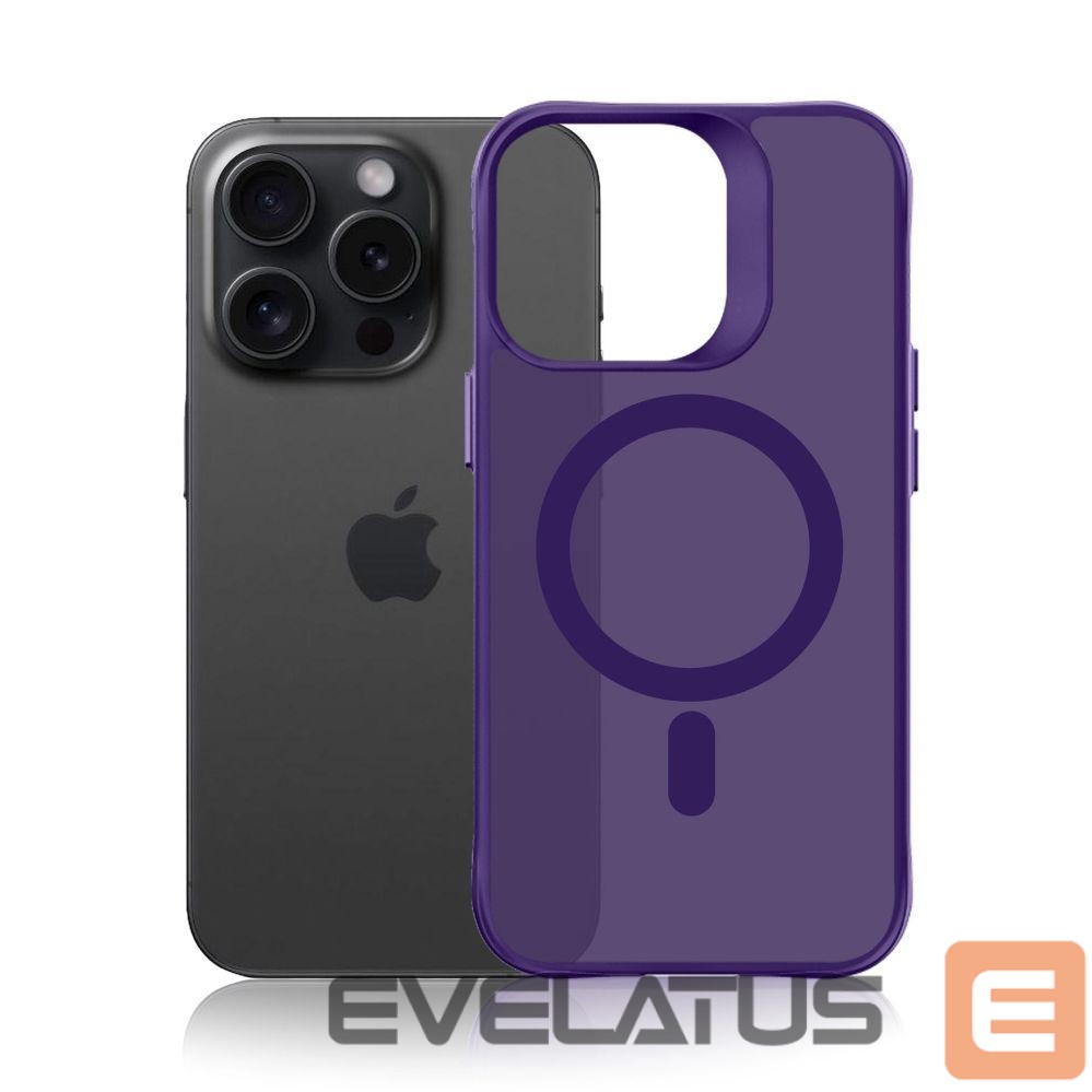 Other goods 3MK 3mk Smoke MagCase for iPhone 16 Pro Max - Purple-Translucent
