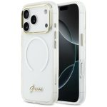 Other goods Guess  Guess IML Gradient Script Metal MagSafe Case for iPhone 17 Pro - White 