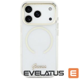 Other goods Guess  Guess IML Script Metal MagSafe Case for iPhone Air - Clear 