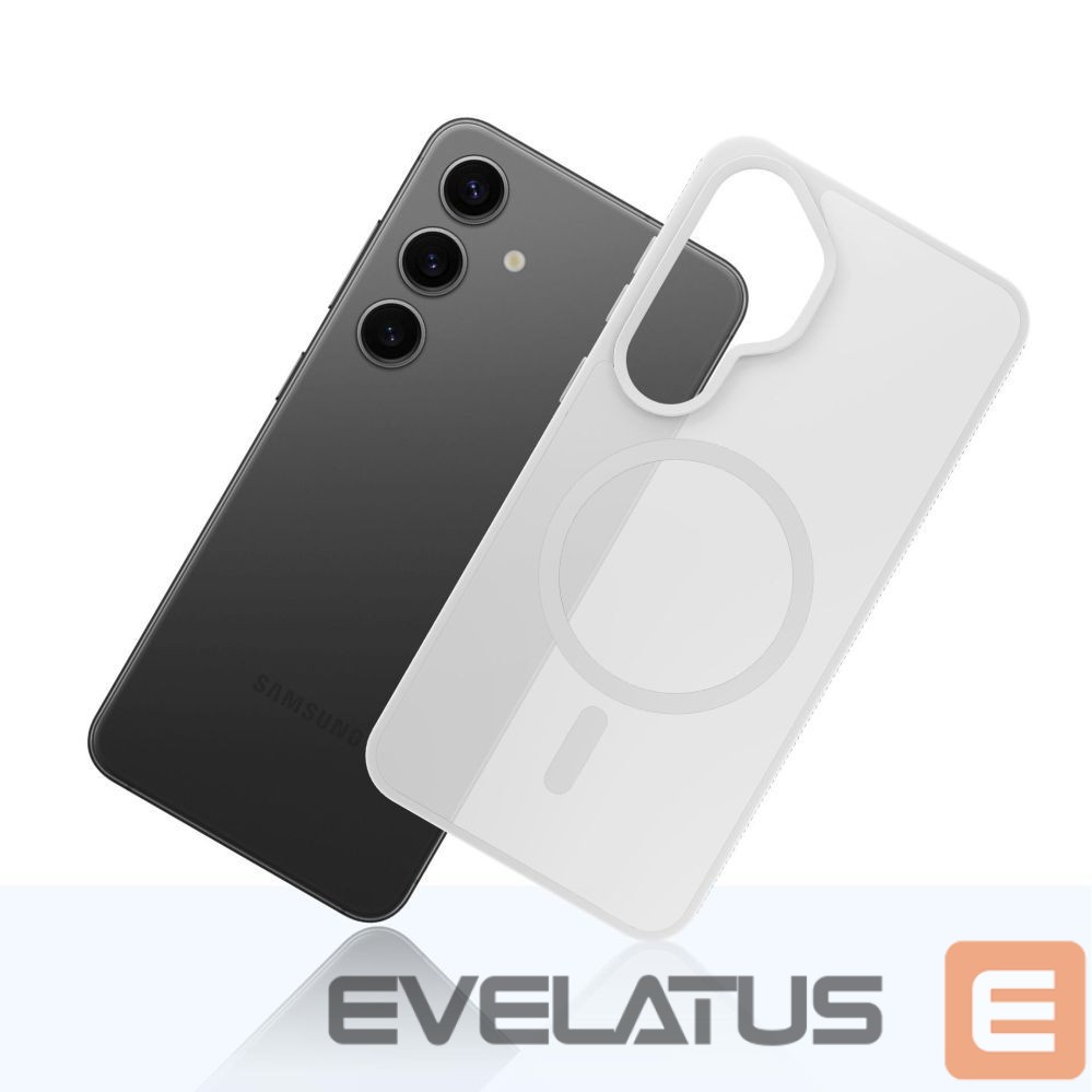 Other goods 3MK 3mk Smoke MagCase for Samsung Galaxy S25 - white-transparent