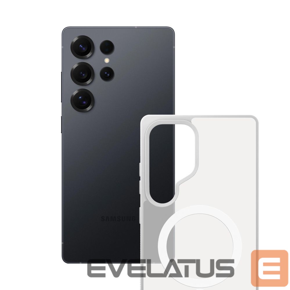 Other goods 3MK 3mk Smoke MagCase for Samsung Galaxy S25 Ultra - White-Translucent