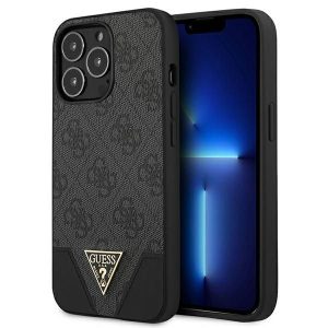 Muud kaubad Guess  Guess case GUHCP13LPU4GHBK iPhone 13 Pro / 13 6.1" gray/gray hardcase 4G Triangle Collection 